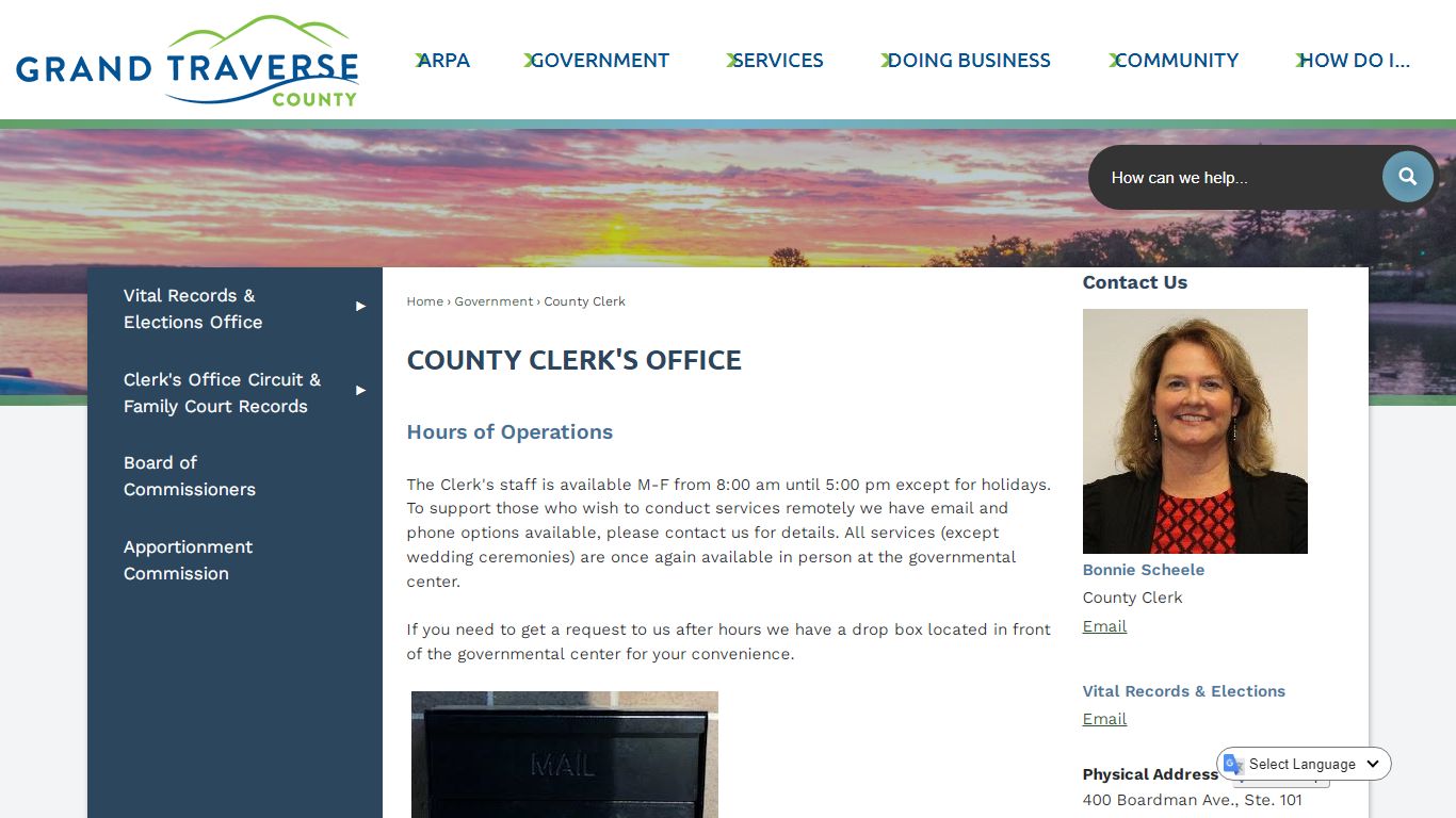 County Clerk's Office | Grand Traverse County, MI